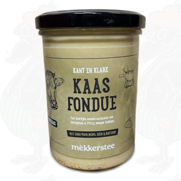 Mèkkerstee Biologische Kaasfondue Koekaas  400g