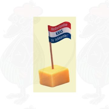 Hollandse Kaasprikkers 50 stuks - Kaasvlaggetjes
