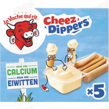 La Vache qui rit Cheez Dippers Smeerkaas 5 x 35 g