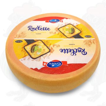 Raclette Suisse - Zwitserse Raclettekaas | Hele kaas 6 kilo