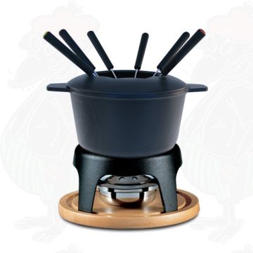 Swissmar Sierra Gietijzeren Fondueset Zwart