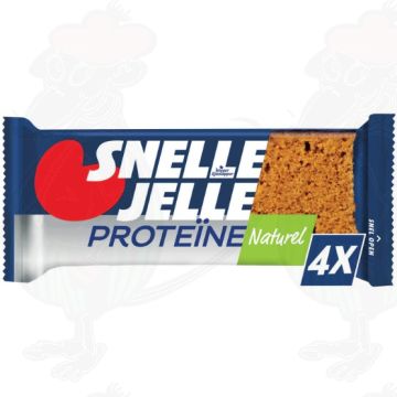 Snelle Jelle Proteïne Naturel Kruidkoek 4 Repen 200 g