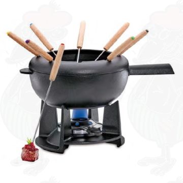 Spring Fondueset Saas Fee Zwart