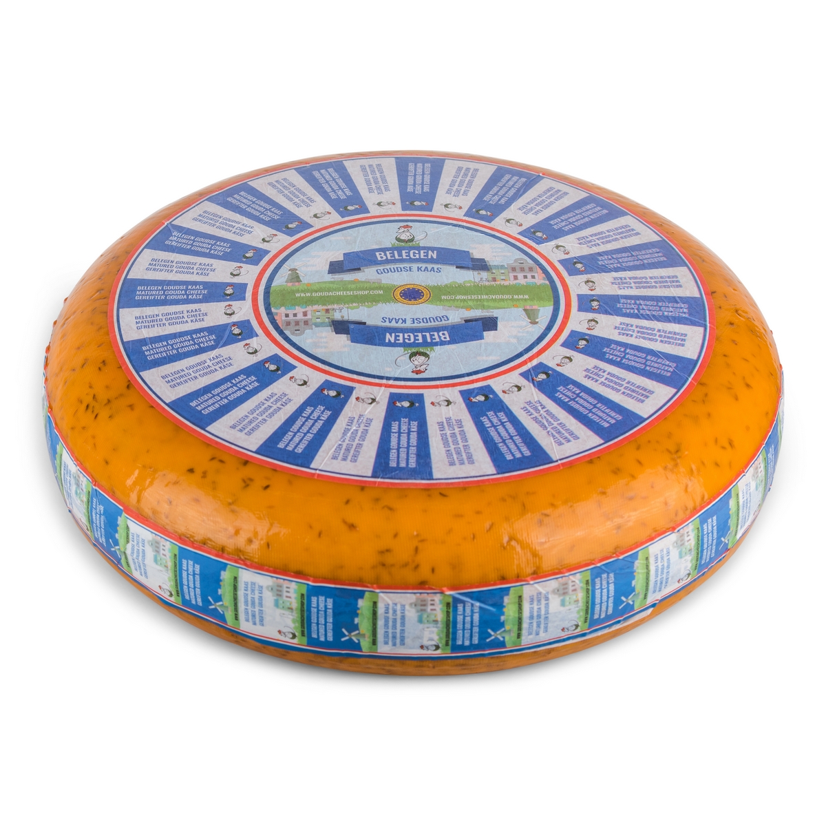 11kg Komijnekaas Belegen / Extra Belegen 48+