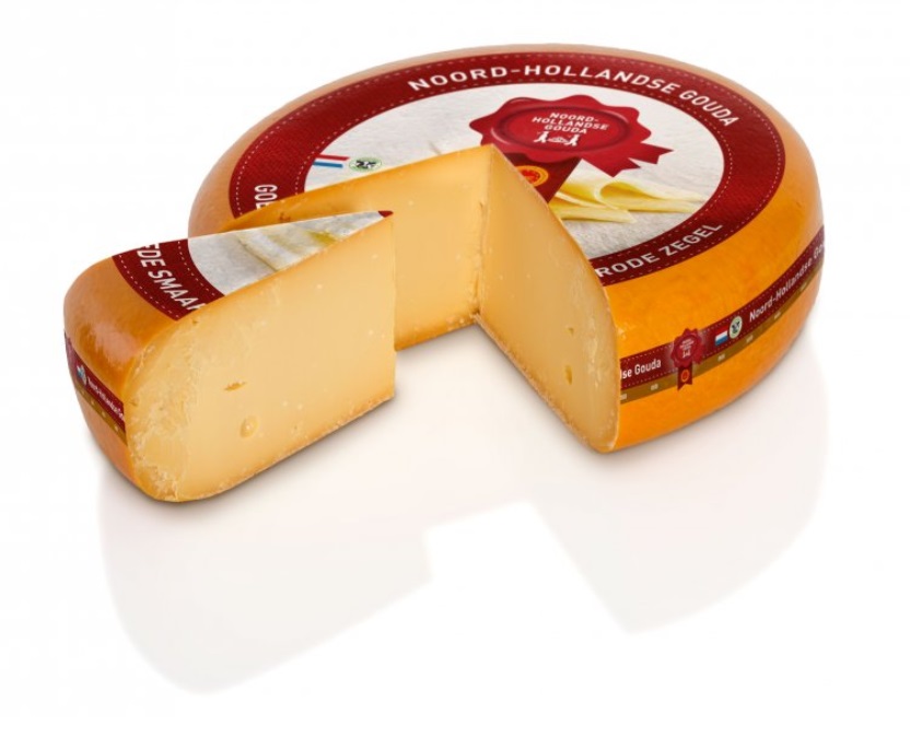 1kg Oud Noord-Hollandse Gouda met het Rode Zegel 48+