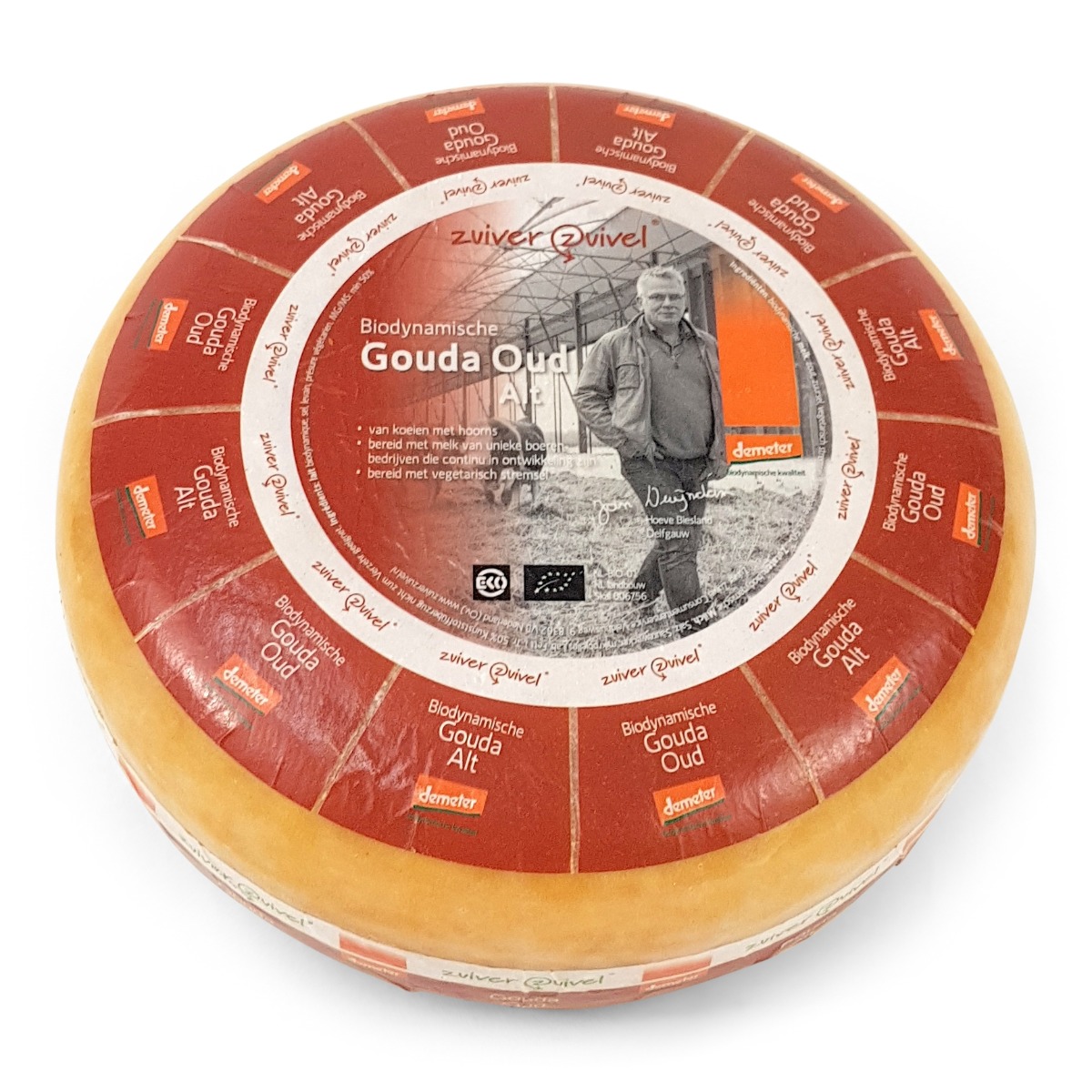 10kg Oude Goudse Biologisch vegetarisch dynamische kaas Demeter 50