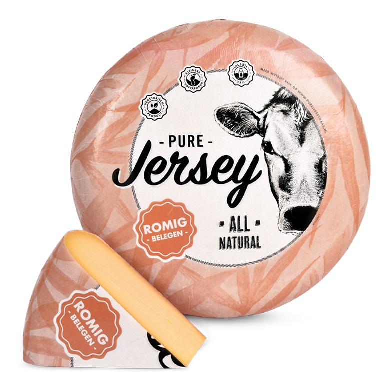 1kg Pure Jersey kaas - Romig Belegen 50+