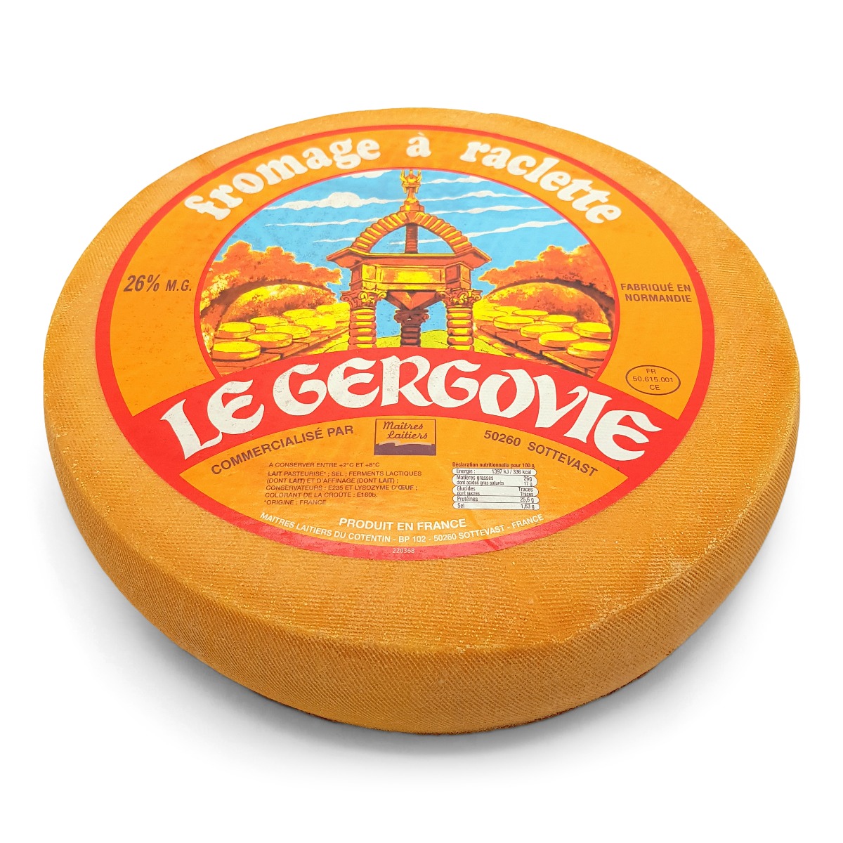 7,5kg Raclette Kaas