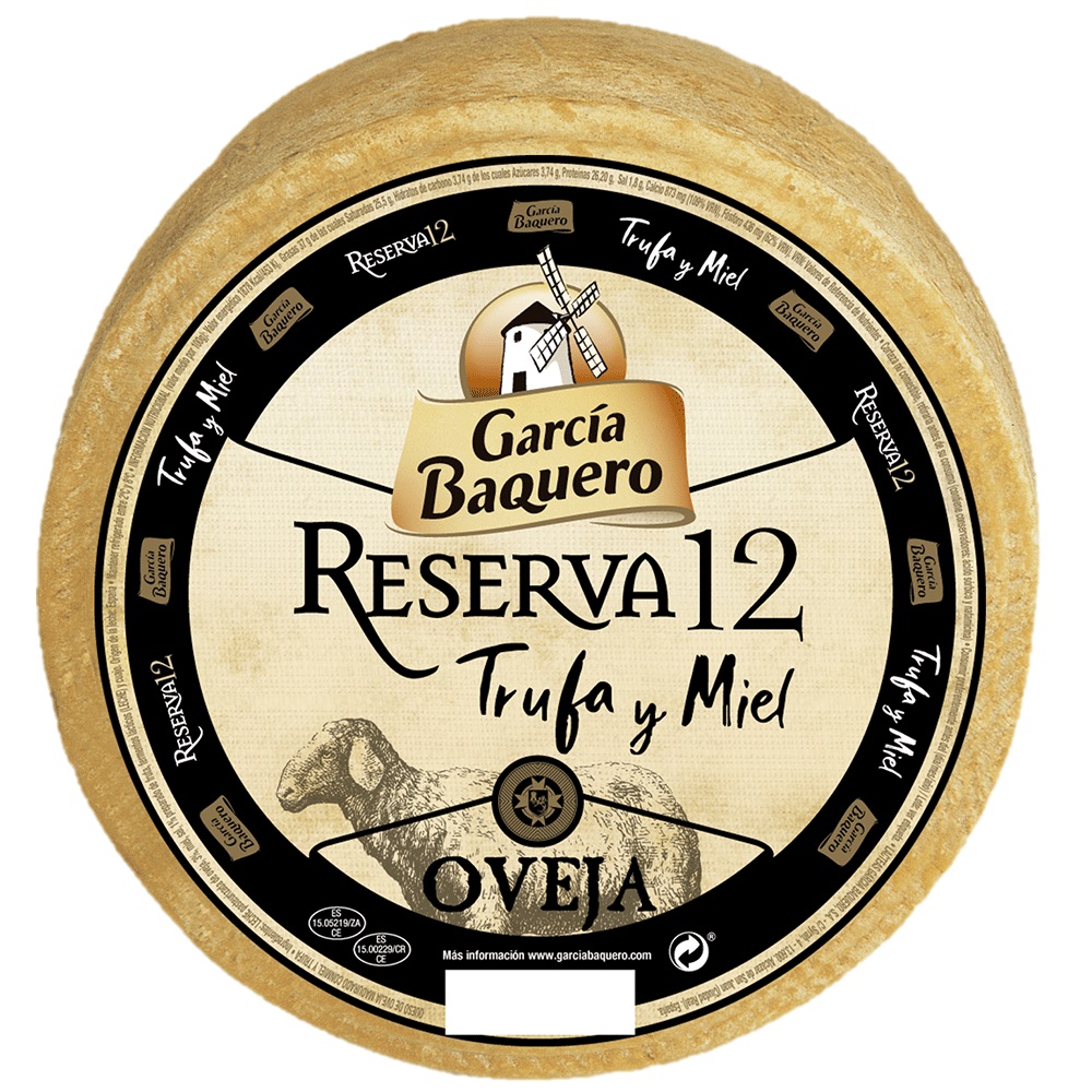 1,5kg Manchego Reserve 12 - Schapen, Truffel en Honing 50+