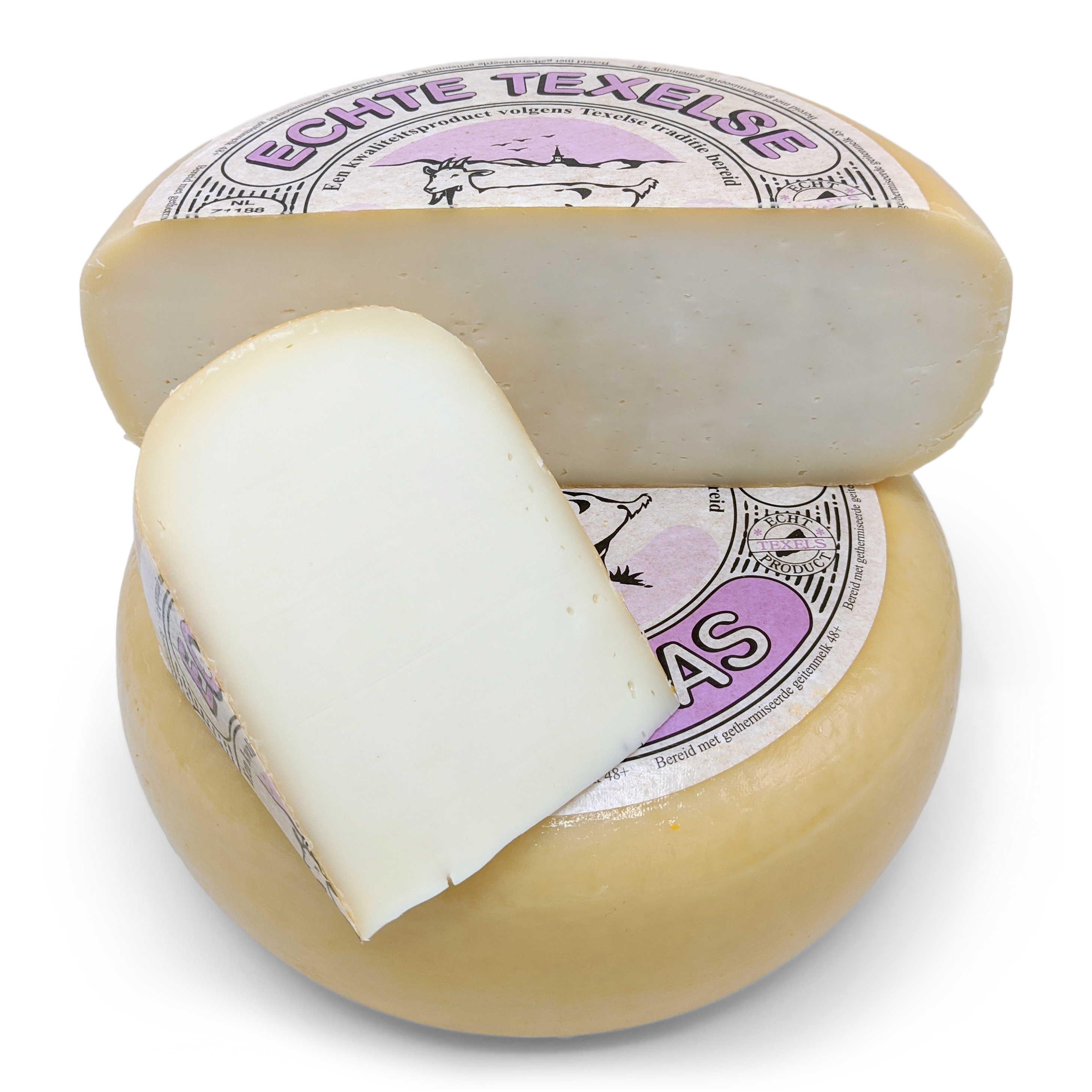 1kg Jong belegen Texelse geitenkaas 48