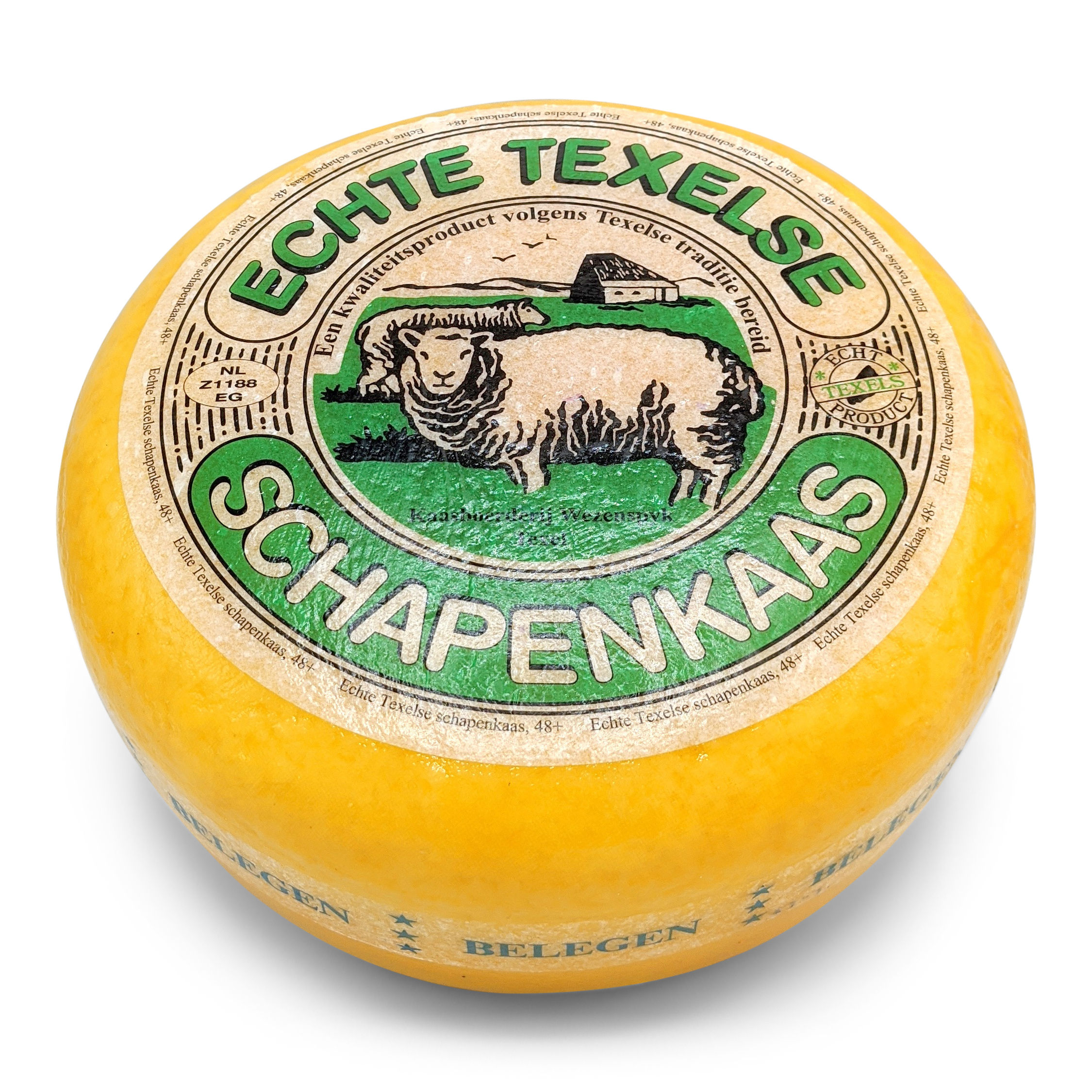 9kg Texelse Schapenkaas Belegen 48+
