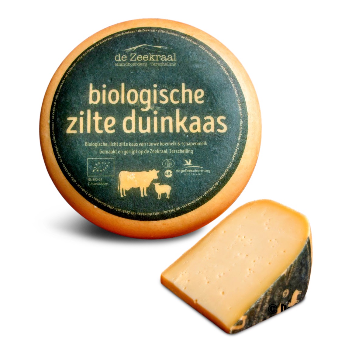 Zilte Duinkaas -Koe- en Schapenkaas